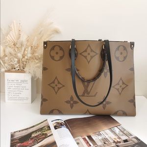 LV Reverse Monogram Onthego GM